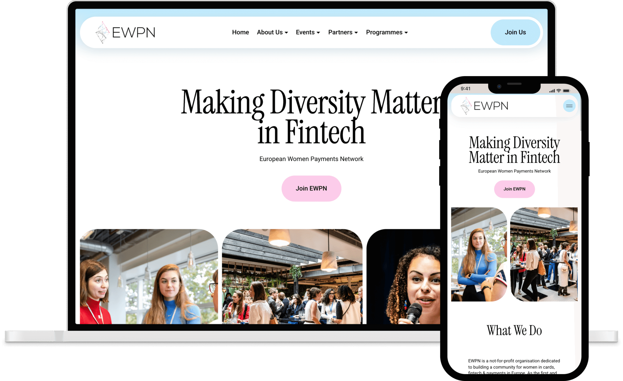 EWPN - Wisefrog website project EWPN - Wisefrog digital agency website project